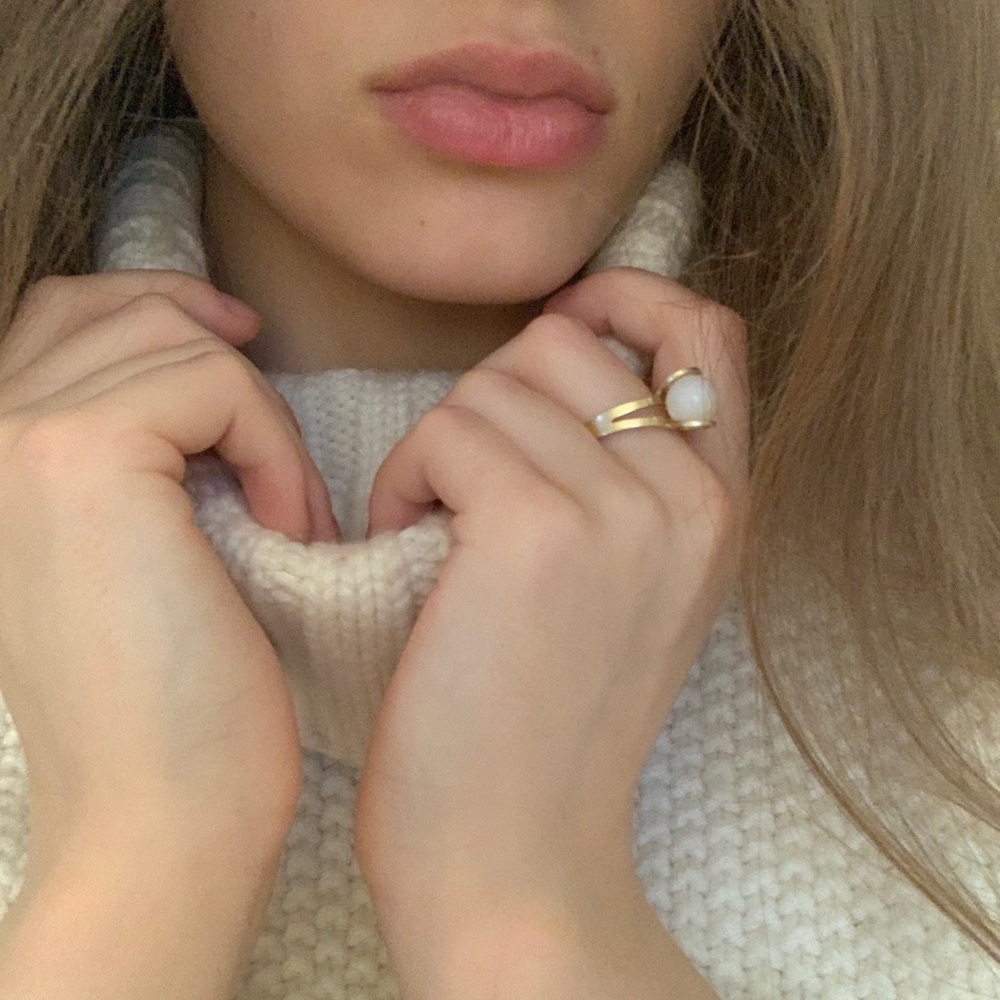 Faux Pearl Ring